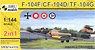 F-104B/D/F/TF Starfighter `Mach 2 Trainer` (2in1) (Plastic model)