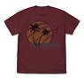 The Last of Us Ellie T-Shirt Burgundy S (Anime Toy)