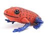 Latex Strawberry poison-dart frog (Animal Figure)
