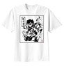 My Hero Academia Ink Wash Painting T-shirt Mans/Izuku Midoriya (Anime Toy)
