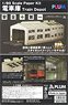 Paper Kit Train Shed (Unassembled Kit) (Model Train)