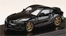 Toyota GR Supra (A90) RZ Custom Version Black Metallic (Diecast Car)