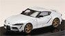 Toyota GR Supra (A90) RZ Custom Version White Metallic (Diecast Car)