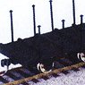 16番(HO) 長物車 国鉄 チサ100形 組立キット (2両入り) (組み立てキット) (鉄道模型)