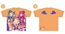 プリティーオールフレンズ 2019ハロウィン フルグラフィックTシャツ ベルローズ M (キャラクターグッズ)