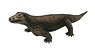 Latex Komodo dragon (Animal Figure)