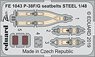 P-38F/G Seatbelts Steel (for Tamiya) (Plastic model)