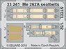 Me262A Seatbelts Steel (for Revell) (Plastic model)