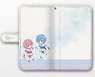Re: Life in a Different World from Zero Notebook Type Smartphone Case (Ram and Rem / childhood) General Purpose L Size (Anime Toy)