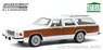 Artisan Collection - 1989 Mercury Grand Marquis Colony Park - White with Wood Grain Paneling (Diecast Car)