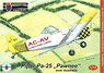 Pa-25 Pawnee over Australia (Plastic model)