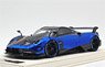 Pagani Huayra BC Chrome Blue (Special Package) (Diecast Car)