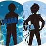 TVアニメ『あんさんぶるスターズ！』 トレーディングシルエット缶バッジ E (9個セット) (キャラクターグッズ)