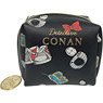 Detective Conan Item Pattern Trapezoid Pouch (Anime Toy)