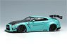 LB WORKS GT-R Type 1.5 2017 Mint Green (Diecast Car)