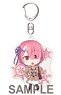 Re:Zero -Starting Life in Another World- Acrylic Key Ring Ram Winter Close Coat Ver. (Anime Toy)