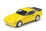 PORSCHE 944 TURBO S Yellow (Diecast Car)