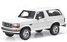 フォード ブロンコ 1992 ホワイト (ミニカー)