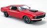 1970 Ford BOSS 429 Mustang Street Fighter - Custom Red Metallic (Diecast Car)