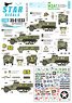 US M3A1 Halftracks. 75th-D-Day-Special. Normandy and France in 1944. (Decal)