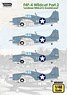 F4F-4 Wildcat Part.2 `Landbase Wildcat in Guadalcanal` (for Tamiya/Hobby Boss) (Decal)