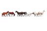 155501 (N) Horses (馬) (鉄道模型)