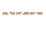 155506 (N) Mountain Cows (山の牛) (鉄道模型)