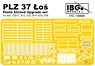 Photo-Etched Parts for PZL 37 Los (Plastic model)