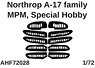 Masking Sheet for Northrop A-17 Family MPM (for Special Hobby) (Plastic model)