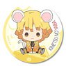 Characchu! Can Badge Demon Slayer: Kimetsu no Yaiba Zenitsu Agatsuma (Anime Toy)