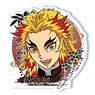 [Demon Slayer: Kimetsu no Yaiba] Acrylic Badge Ver.2 Design 02 (Kyojuro Rengoku) (Anime Toy)