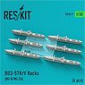BD3-57KrV Racks (6 Pieces) (Plastic model)