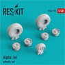Alpha Jet Wheels Set (Plastic model)