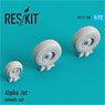 Alpha Jet Wheels Set (Plastic model)