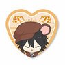 Characchu! Heart Can Badge Bungo Stray Dogs Ranpo Edogawa (Anime Toy)
