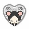 Characchu! Heart Can Badge Bungo Stray Dogs Ryunosuke Akutagawa (Anime Toy)