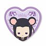 Characchu! Heart Can Badge Bungo Stray Dogs Ougai Mori (Anime Toy)