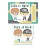 Mini Stand Cells at Work! -Design Produced by Sanrio- Helper T Cell & Killer T Cell (Anime Toy)