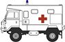 (OO) ランドローバー FC 救急車 24 Field Ambulance ボスニア (鉄道模型)