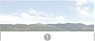Panorama W Series No.04 W Mount Fuji 1 Span (1) (Background) (Model Train)