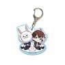 Gochi-chara Acrylic Key Ring Nakanohito Genome [Jikkyochu] Paka & Akatsuki (Anime Toy)