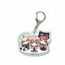 Gochi-chara Acrylic Key Ring Nakanohito Genome [Jikkyochu] Sakura & Nanami & Chihiro (Anime Toy)