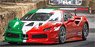 Ferrari 488 Challenge TEAM GreyPaul Nottigham with Case (Diecast Car)