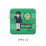 Legend of the Galactic Heroes Leather Badge I Frederica (Anime Toy)
