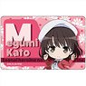 Saekano: How to Raise a Boring Girlfriend Fine IC Card Sticker Megumi Kato A (Initial) (Anime Toy)