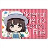 Saekano: How to Raise a Boring Girlfriend Fine IC Card Sticker Megumi Kato C (Flower x Stripe) (Anime Toy)