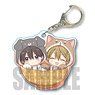 Wanko-Meshi Acrylic Key Ring Dakaretai Otoko No.1 ni Odosareteimasu. Junta Azumaya & Takato Sijo (Anime Toy)