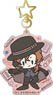 Bungo Stray Dogs Connect Acrylic Key Ring Chuya Nakahara Retro Chibi Character (Anime Toy)