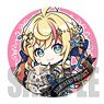 Gyugyutto Can Badge Shironeko Project Riche (Anime Toy)