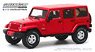 2017 Jeep Wrangler Unlimited Sahara - Firecracker Red Clearcoat (Diecast Car)